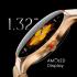 HiFuture Aura 2 Woman Bluetooth 5.3 Smart Watch, 1.32" Amoled display, IP68 Waterproof, 270mAh battery, provides up to 7 days, over 100 sports modes, Heart rate & Sleep Monitoring - Black